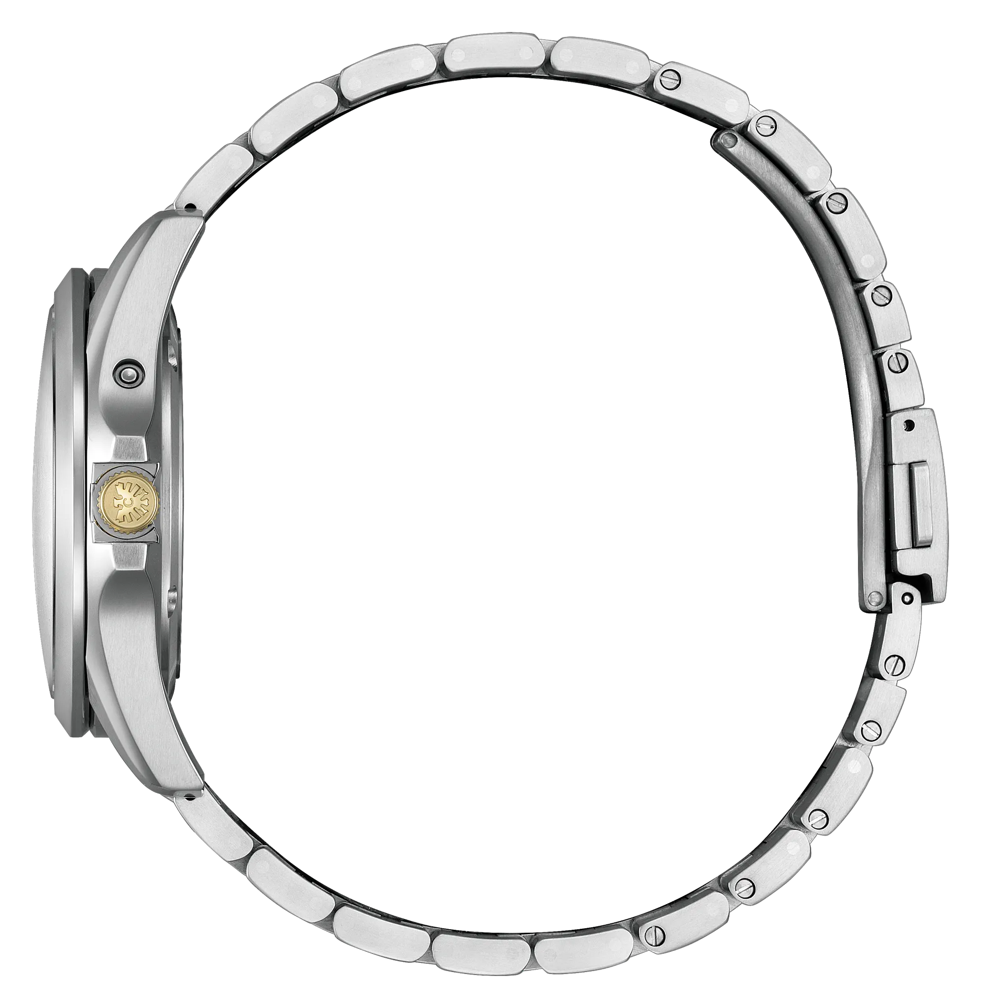The CITIZEN Navy Dial Super Titanium with Platinum DLC Coating